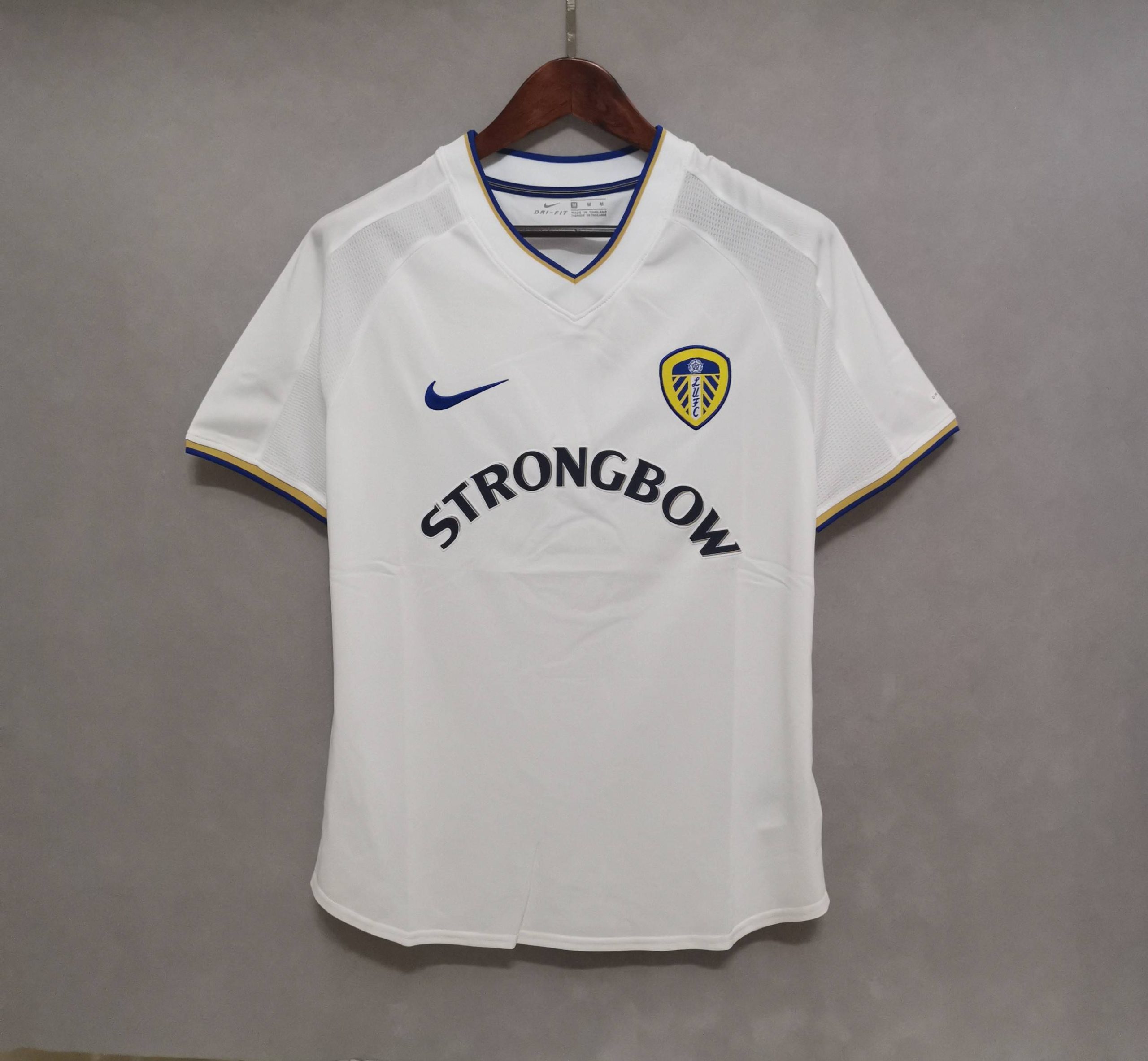 Leeds United Retro Football Jersey Home Shirt 2000/01