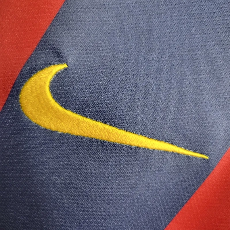 Barcelona Retro Jersey Home Soccer Shirt 2014-15 - Image 4