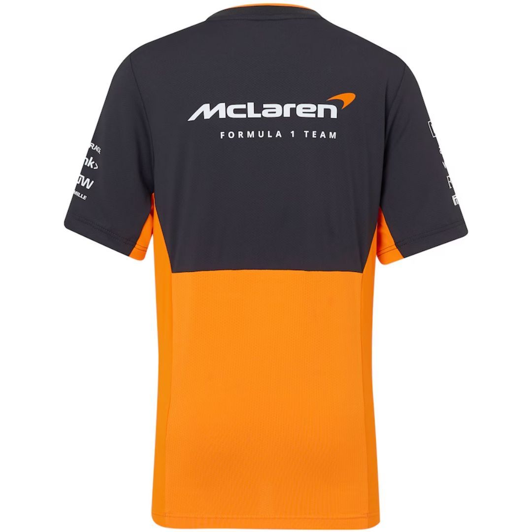 McLaren F1 Racing Team Set Up T-Shirt 2024 - Image 2