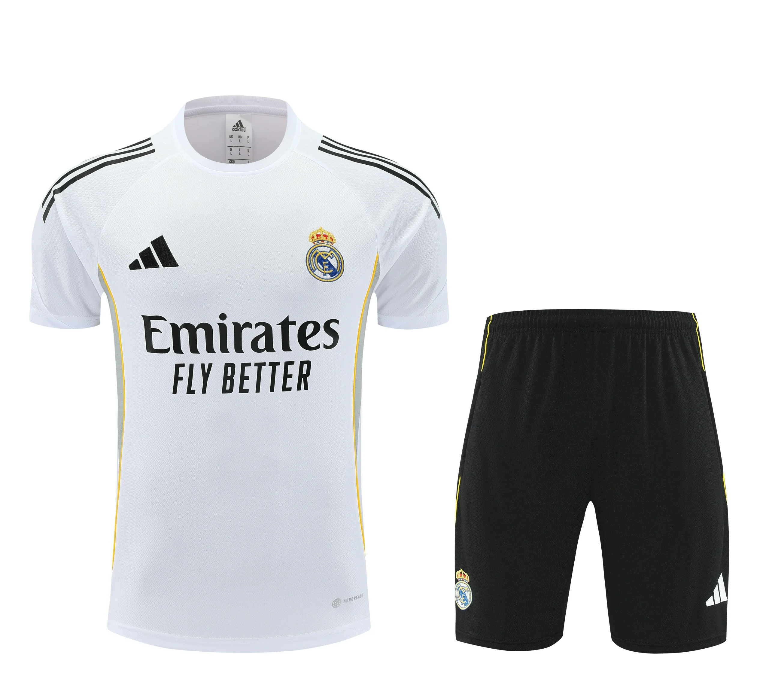 Real Madrid Training Jersey Kit White 2025/26