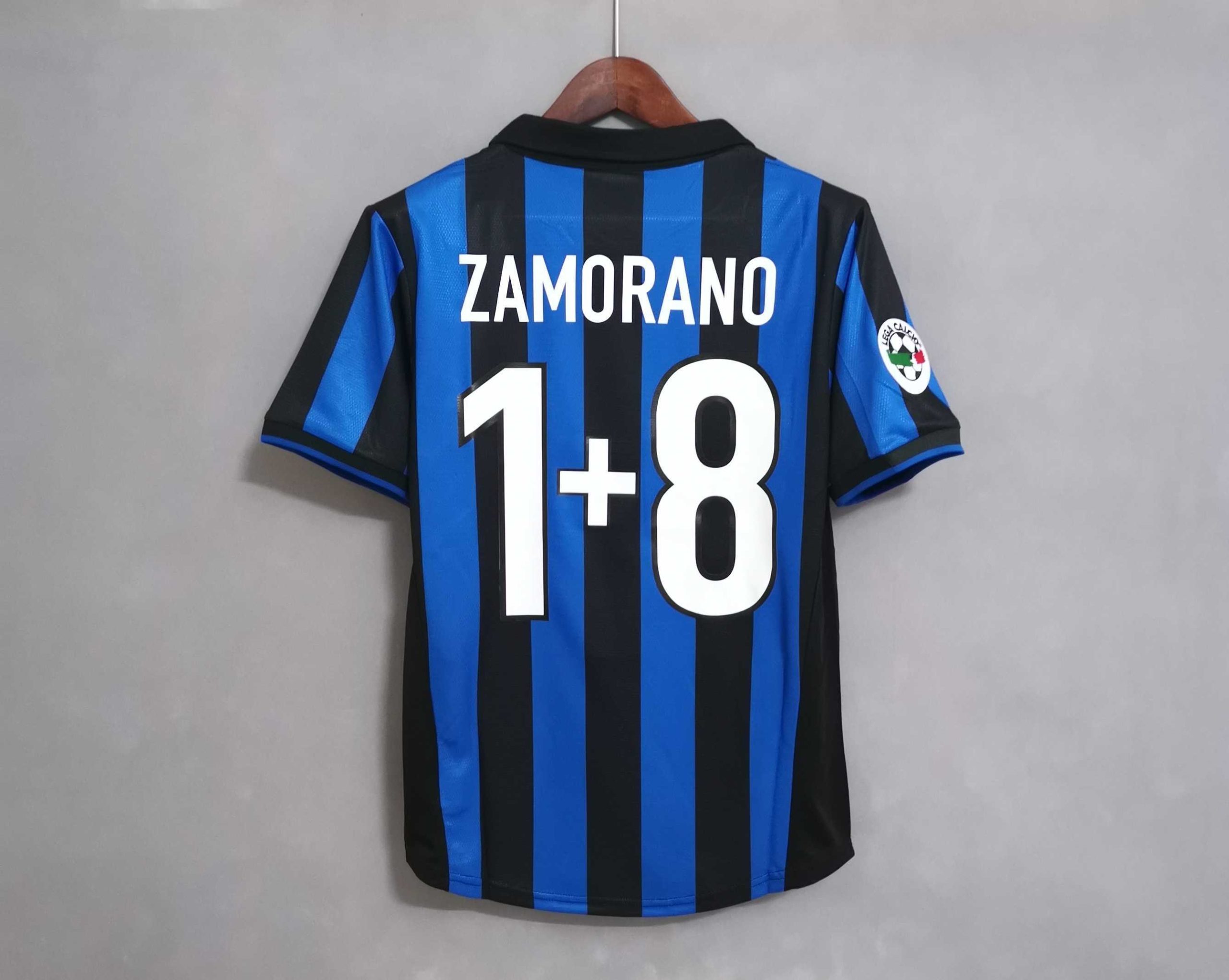 Inter Milan Jersey Custom Home Soccer Jersey 1998/99 - Image 2