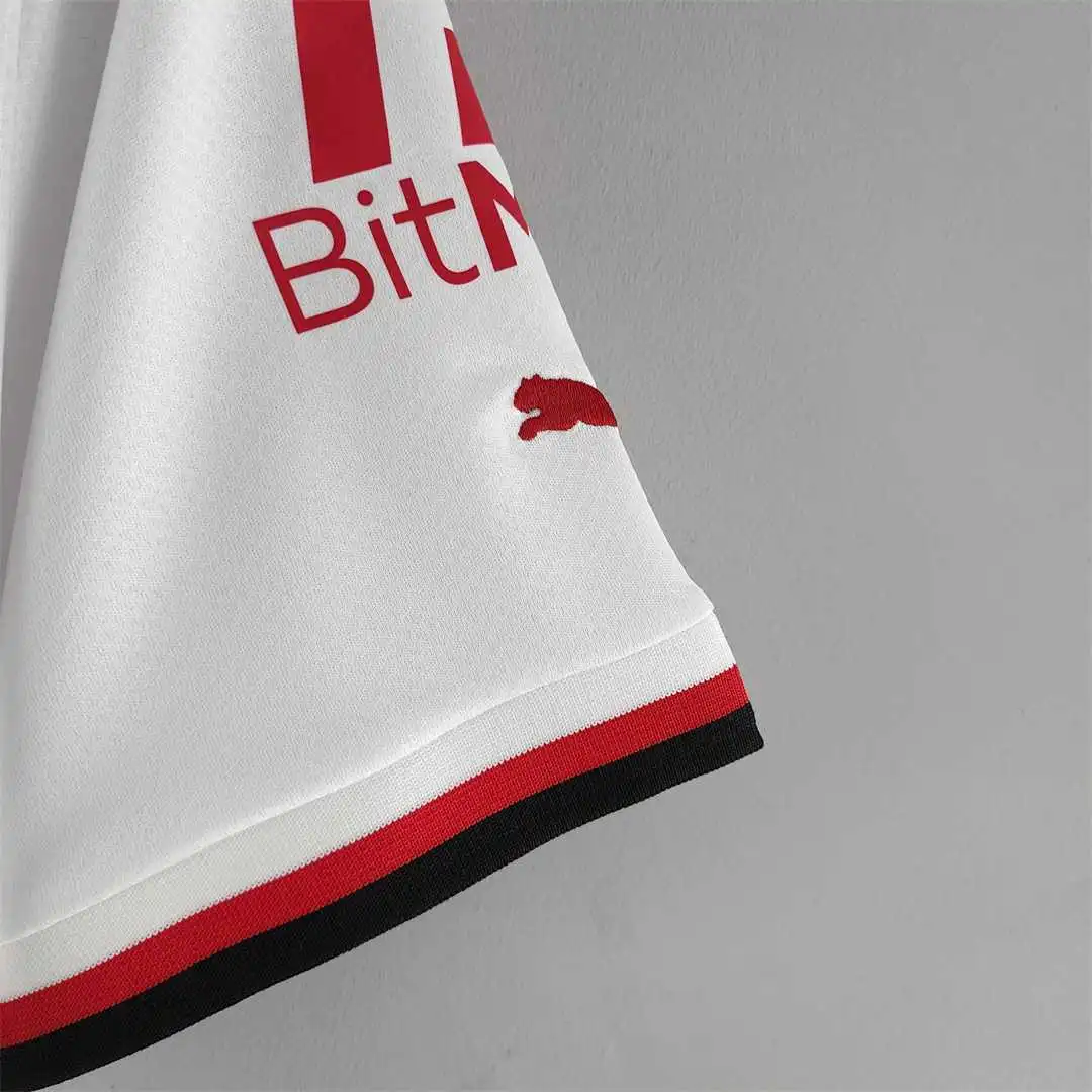 AC Milan Retro Soccer Jersey Away Custom Shirt 2022/23 - Image 4