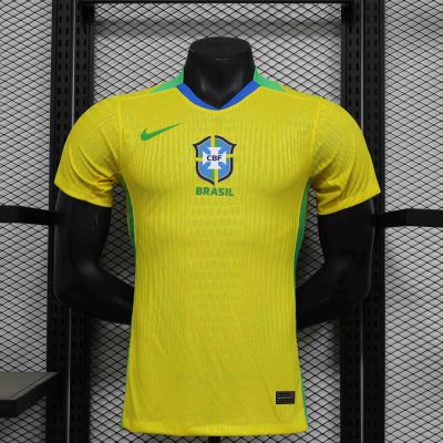 Brazil Soccer Jersey Home Shirt 2025