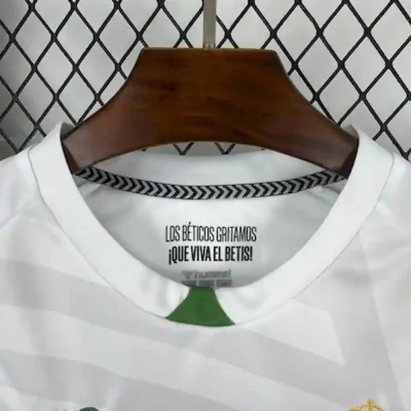 Real Betis White Goalkeeper Custom Soccer Jersey 2025/26 - Image 3