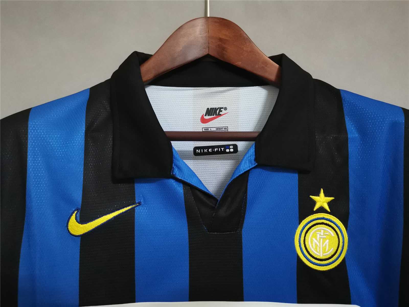 Inter Milan Jersey Custom Home Soccer Jersey 1998/99 - Image 5