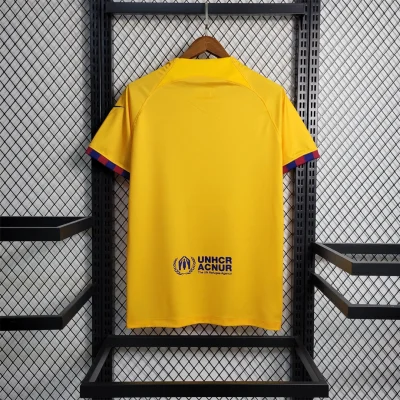 Alternative view of Barcelona Fourth Away Soccer Jersey Custom Shirt 2022/23