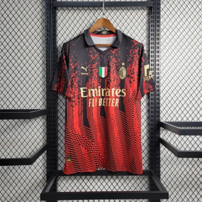 AC Milan Retro Soccer Jersey Fourth Away Custom Shirt 2022/23