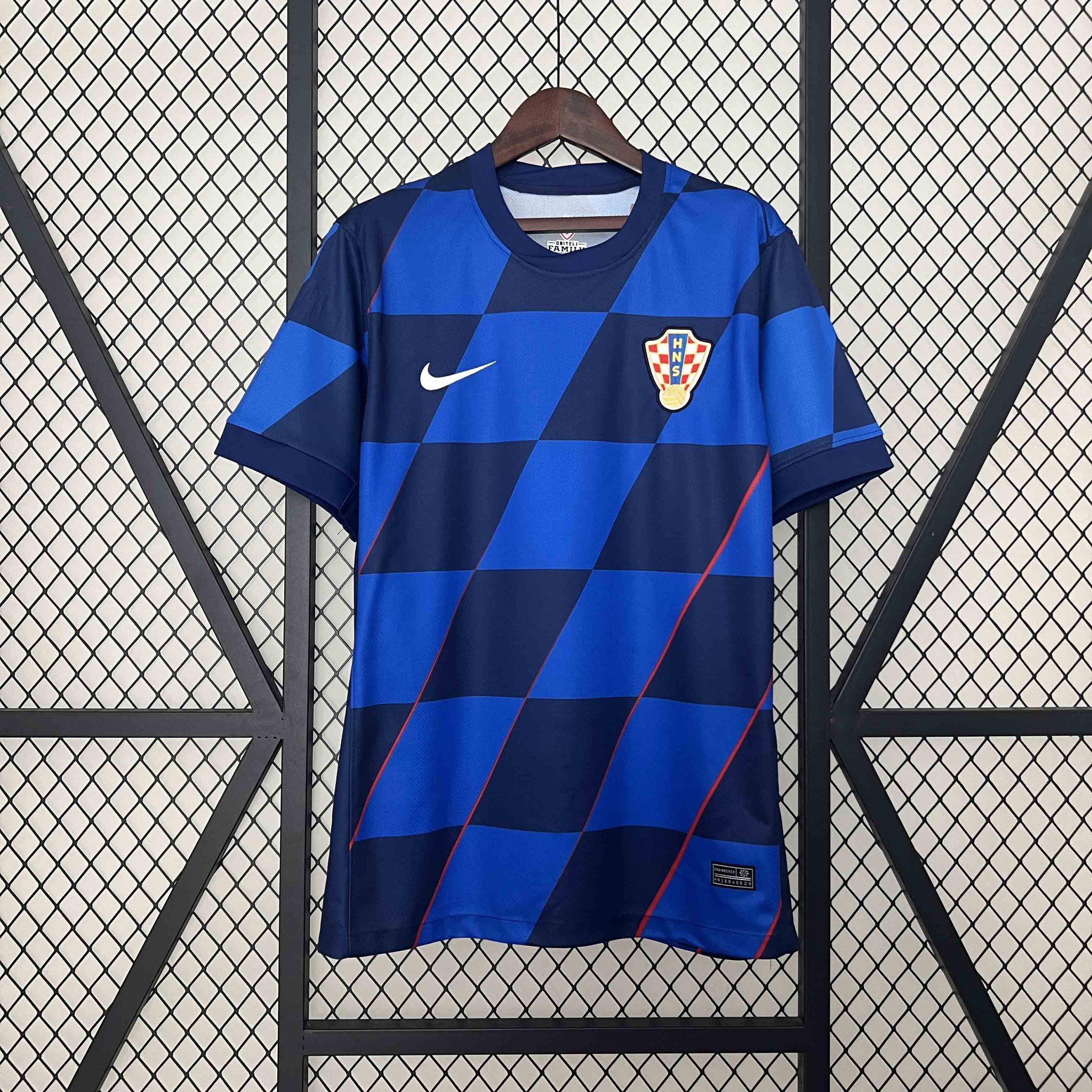 Croatia Soccer Jersey Away Custom Shirt EURO 2024