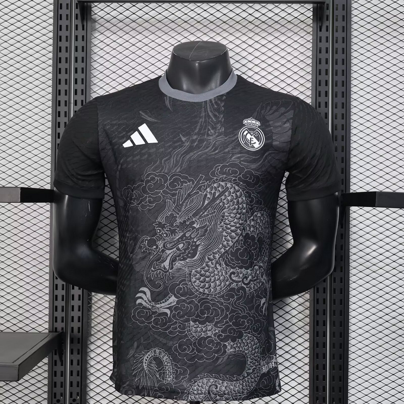 Real Madrid Soccer Jersey Dragon Special Edition Shirt 2025/26