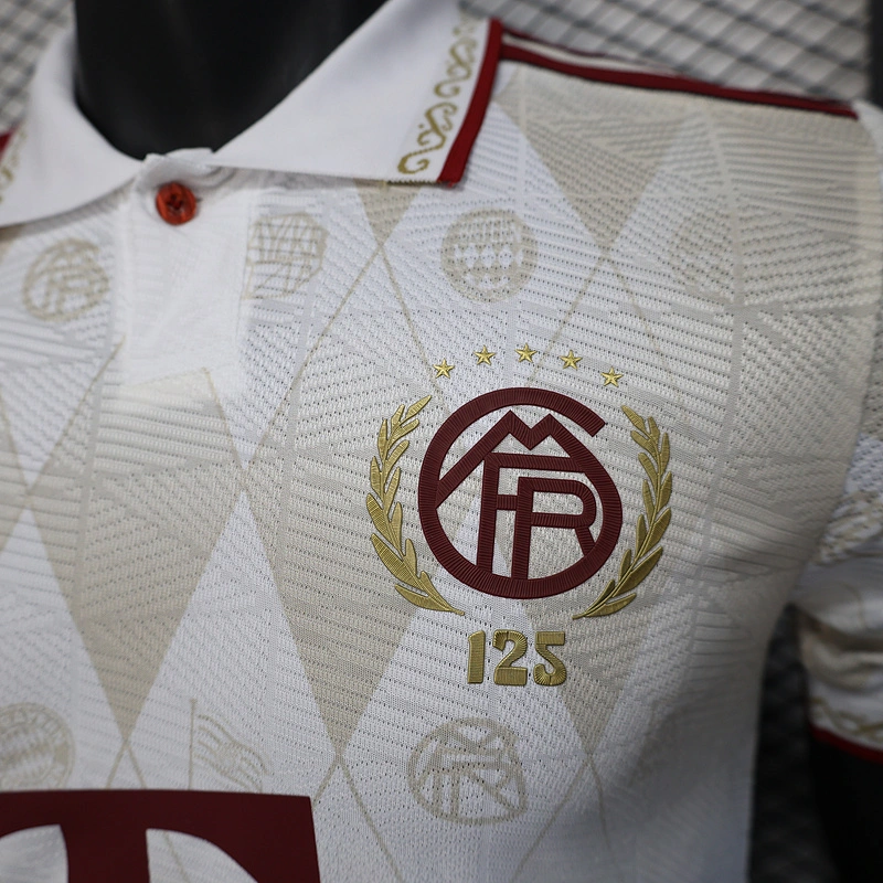 Bayern Munich Soccer Jersey Shirt 2025/26 125th Anniversary - Image 3