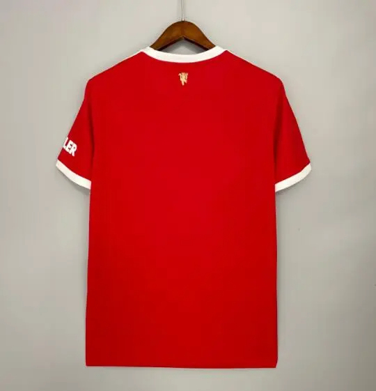 Manchester United Retro Home Football Jersey Shirt 2021/22 - Image 2