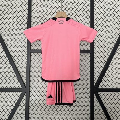 Alternative view of Inter Miami Soccer Jersey Home Kids Kit Jersey+Shorts 2024
