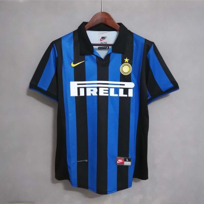 Inter Milan Jersey Custom Home Soccer Jersey 1998/99