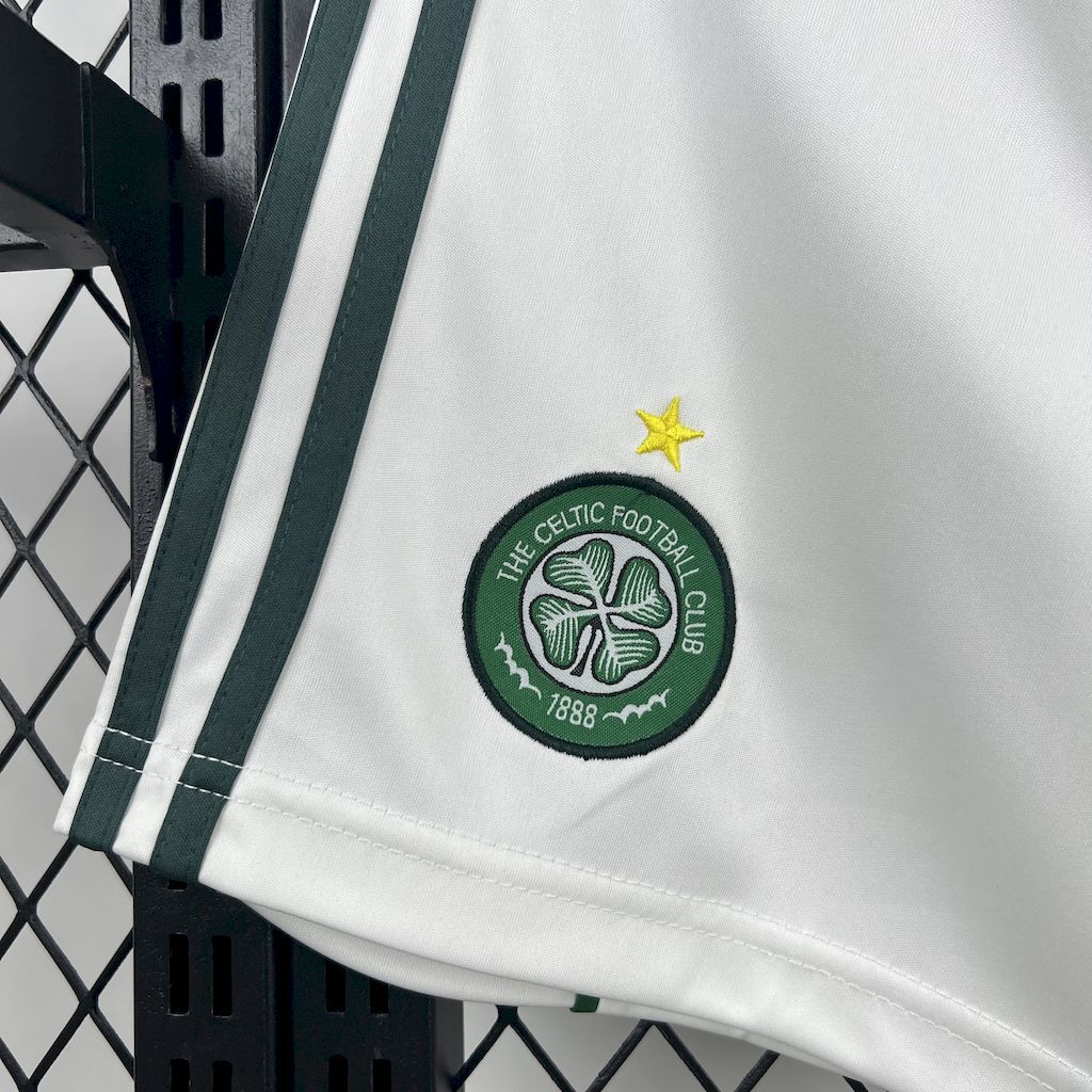 Celtic Soccer Jersey Home Custom Shorts 2025/26 - Image 5