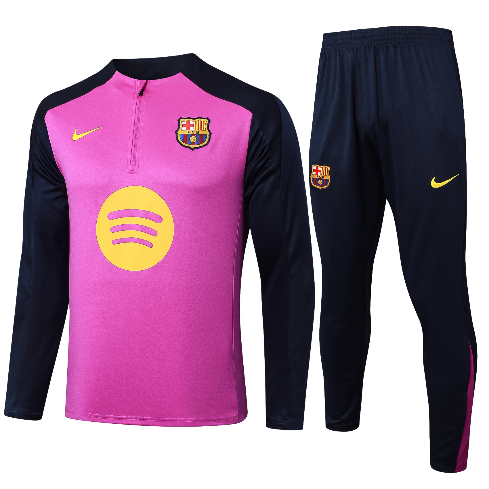 Barcelona Training Kit (Sweatshirt+Pants) Purple 2025/26
