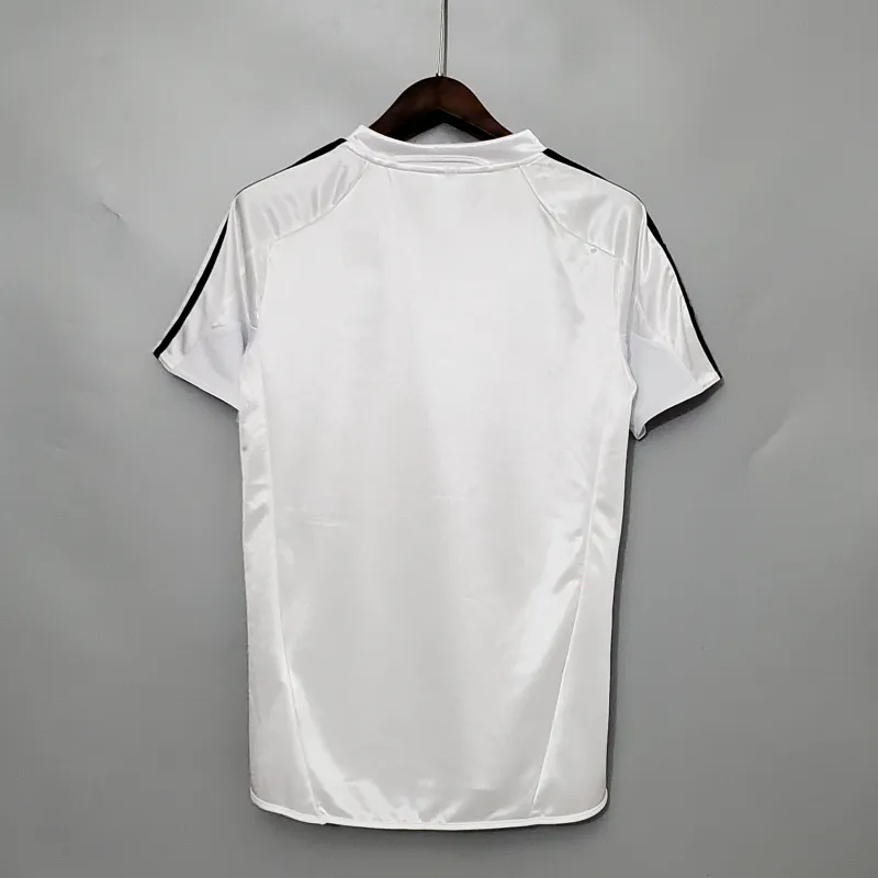 Real Madrid Retro Jersey Home Custom Soccer Shirt 2004-05 - Image 2