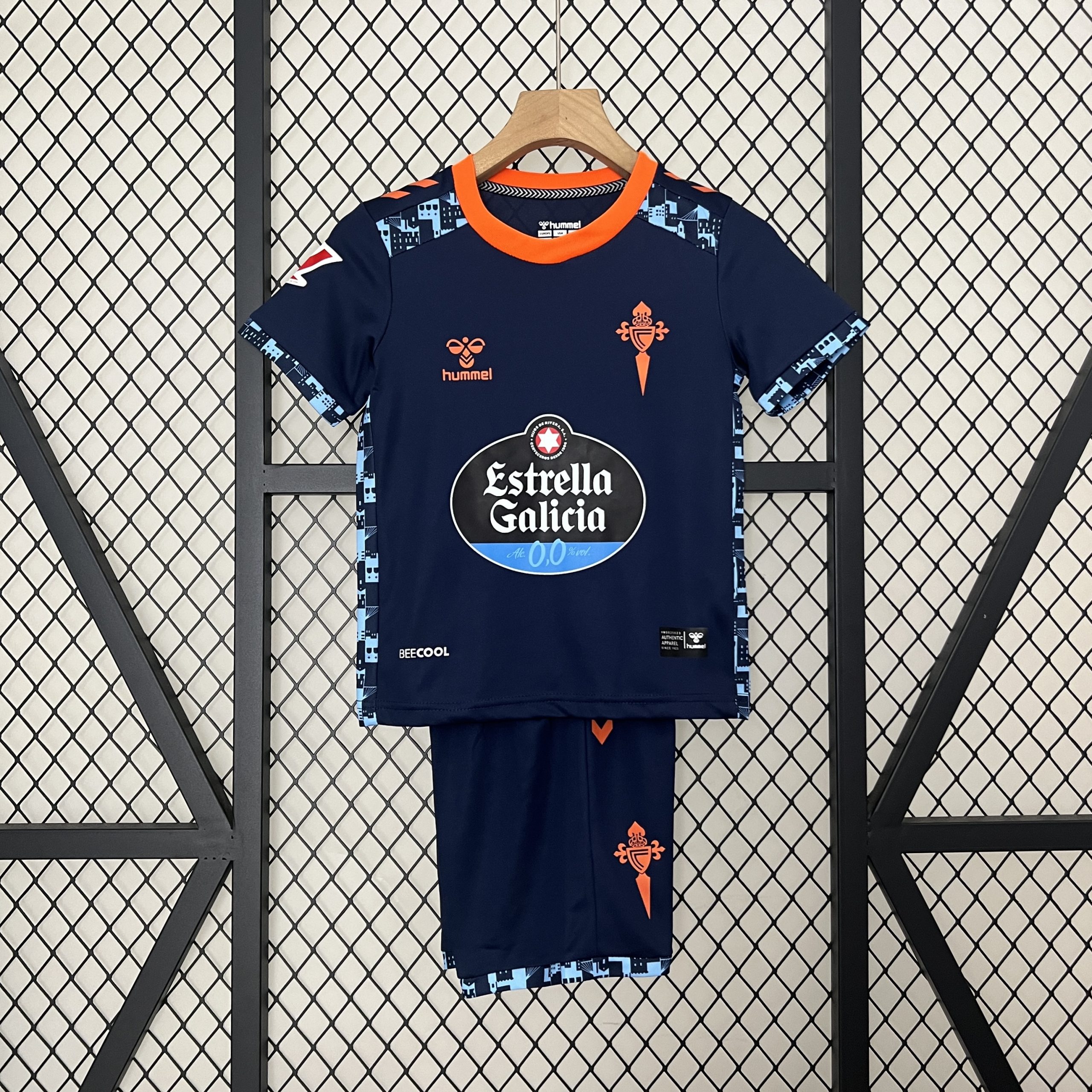 Celta Vigo Soccer Jersey Away Kids Kit Jersey+Shorts 2024/25