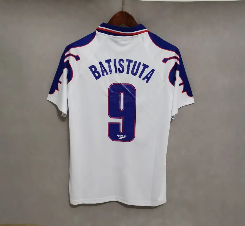 Fiorentina Retro Soccer Jersey Away Custom Shirt 1995/97 - Image 4