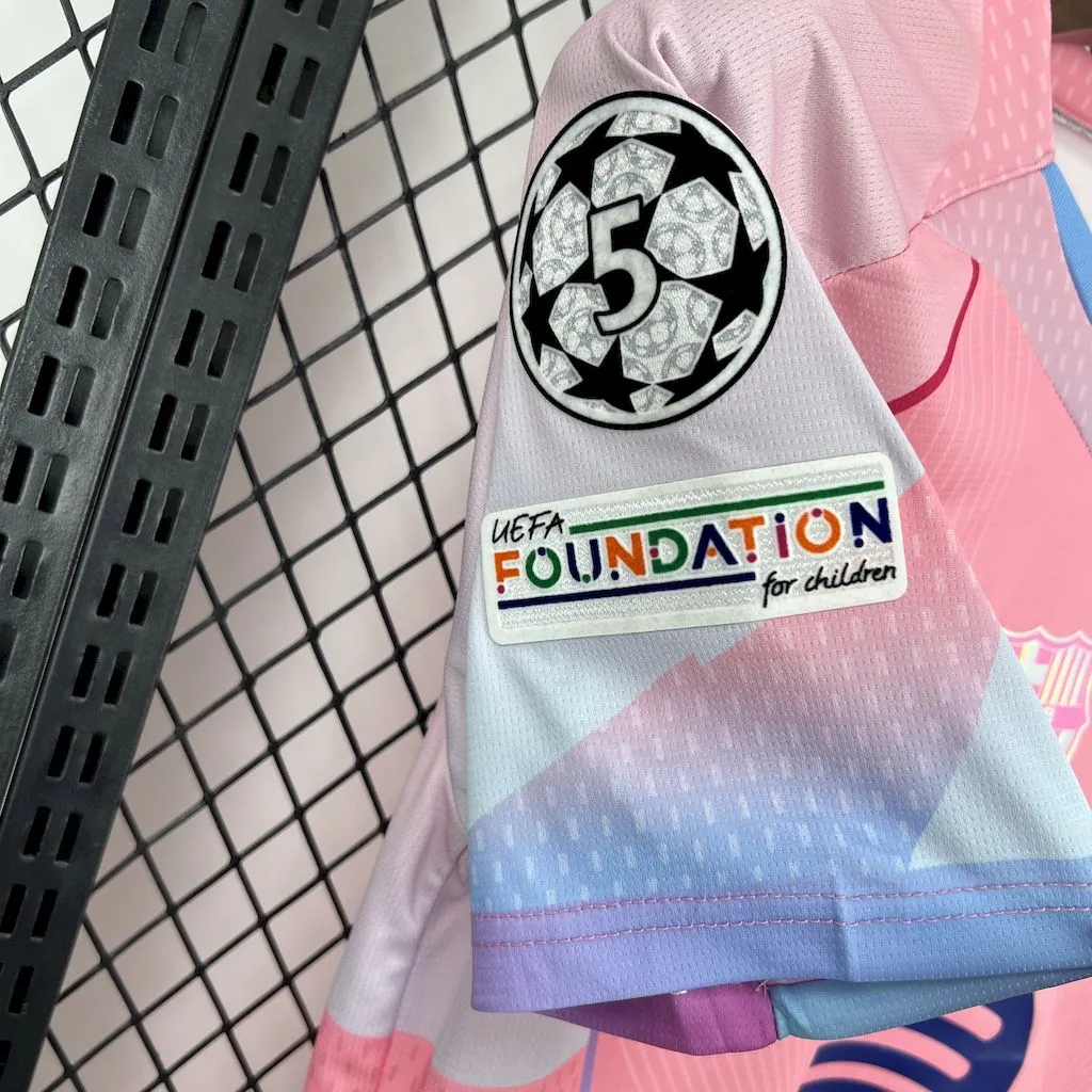 Barcelona Soccer Jersey Special Edition Custom Shirt 2025/26 - Image 3