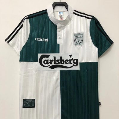 Liverpool Retro Football Jersey Away Custom Shirt 1995/96