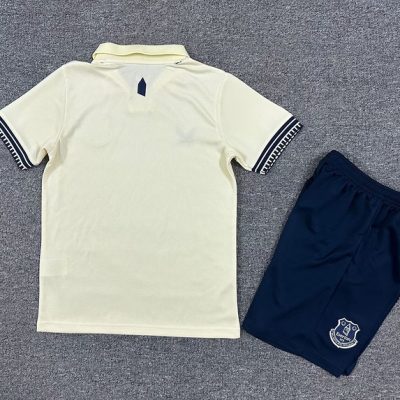 Alternative view of Everton Football Jersey Away Kids Kit Jersey+Shorts 2025/26