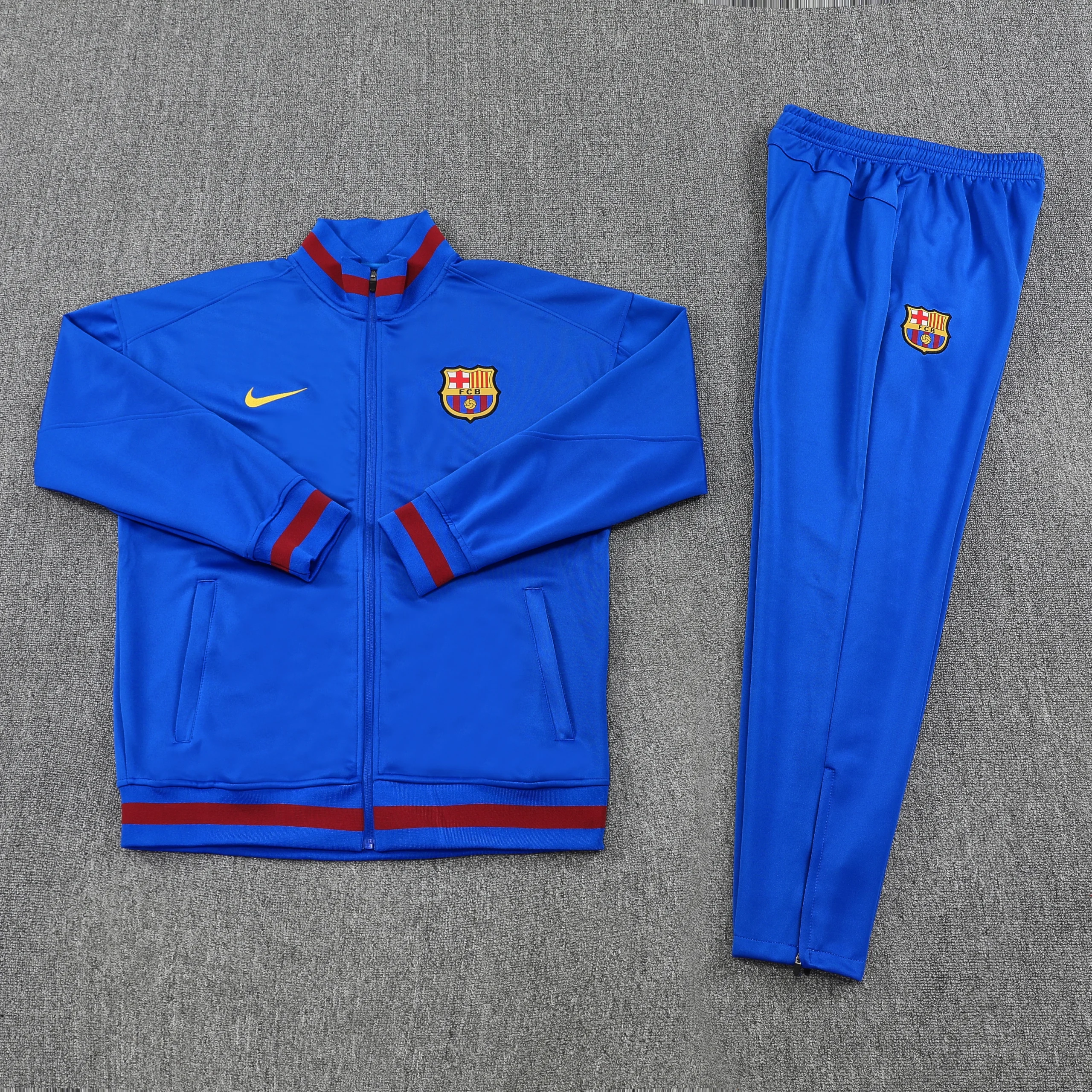 Barcelona Training Kit (Jacket+Pants) Blue 2025/26 - Image 3