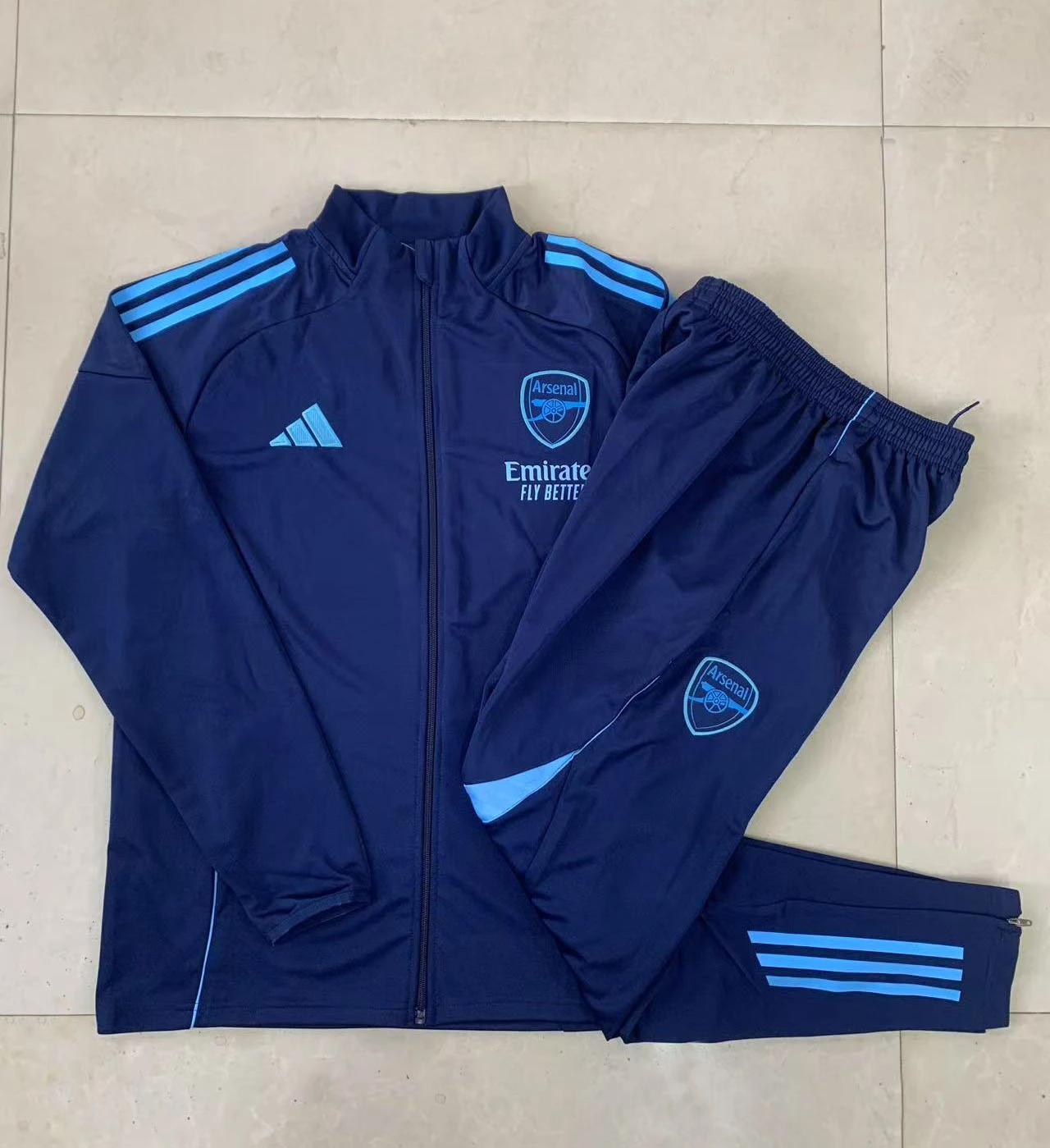 Kids Arsenal Training Kit (Jacket+Pants) Royalblue 2025/26