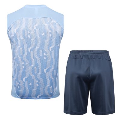 Alternative view of Manchester City Sleeveless Training Jersey Kit Light Blue 2025/26
