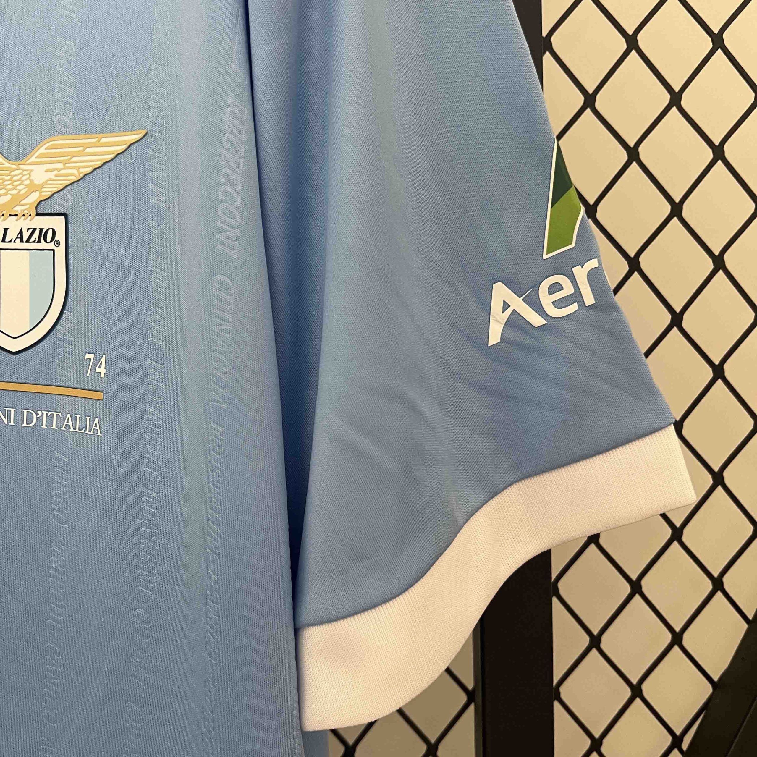 Lazio Soccer Jersey 50th Anniversary Custom Shirt 2024/25 - Image 4