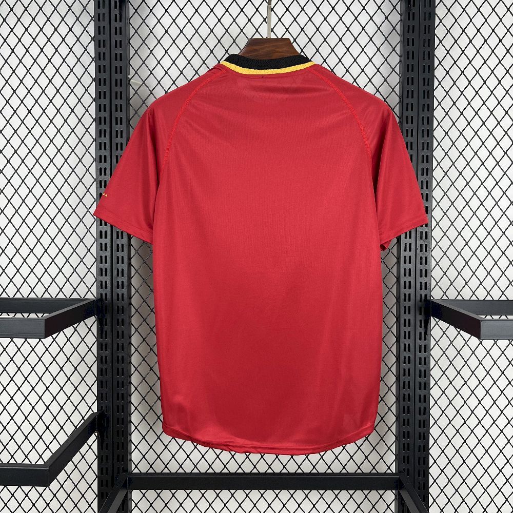 Belgium Retro Soccer Jersey Home Custom Shirt 2000 - Image 2