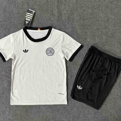 Germany 125th Anniversary Football Uniform Kids Kit Jersey+Shorts 2025