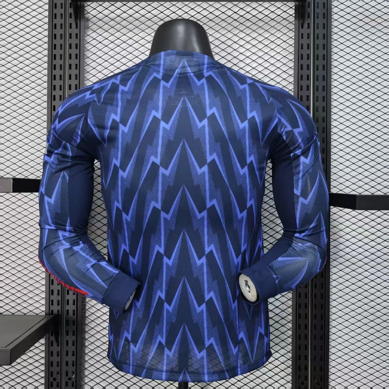 Arsenal Soccer Jersey Away Long Sleeve Shirt 2025/26 - Image 2
