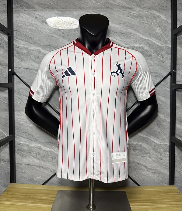 Arsenal x US Pack Baseball Shirt 2025/26