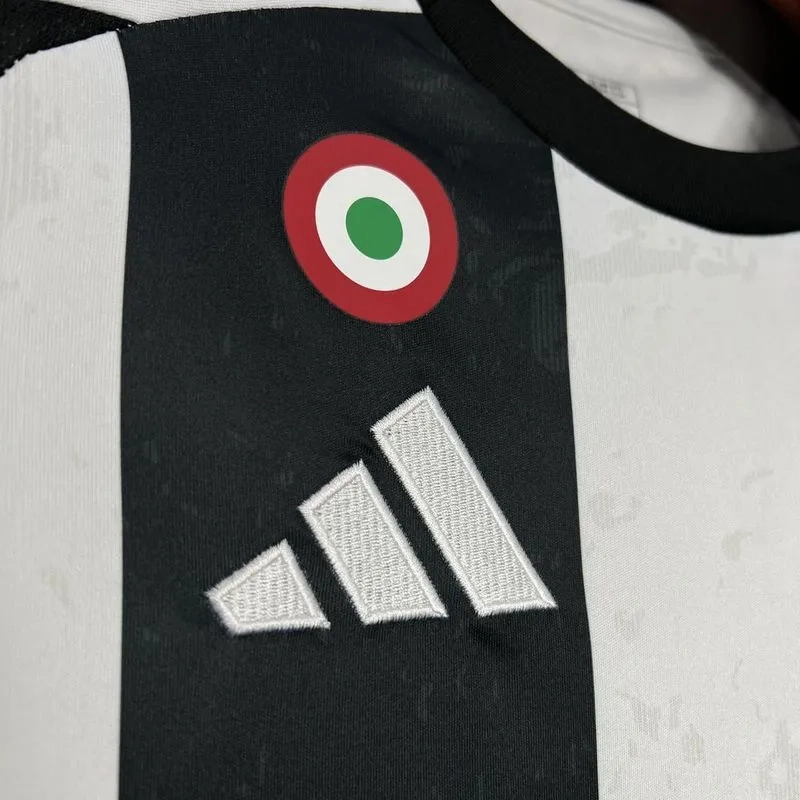Juventus Soccer Jersey Home Custom Shirt 2024/25 - with Save the Children Sponsor - Image 6
