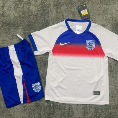 England Soccer Jersey Home Kids Kit Jersey+Shorts 2025