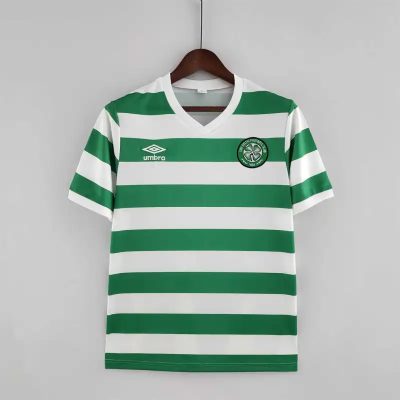 Celtic Retro Soccer Jersey Home Custom Shirt 1980/81