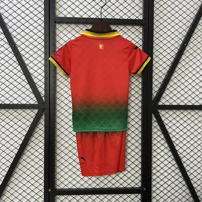 Alternative view of AC Milan Soccer Jersey Fourth Away Goalkeeper Kids Kit Jersey+Shorts 2024/25