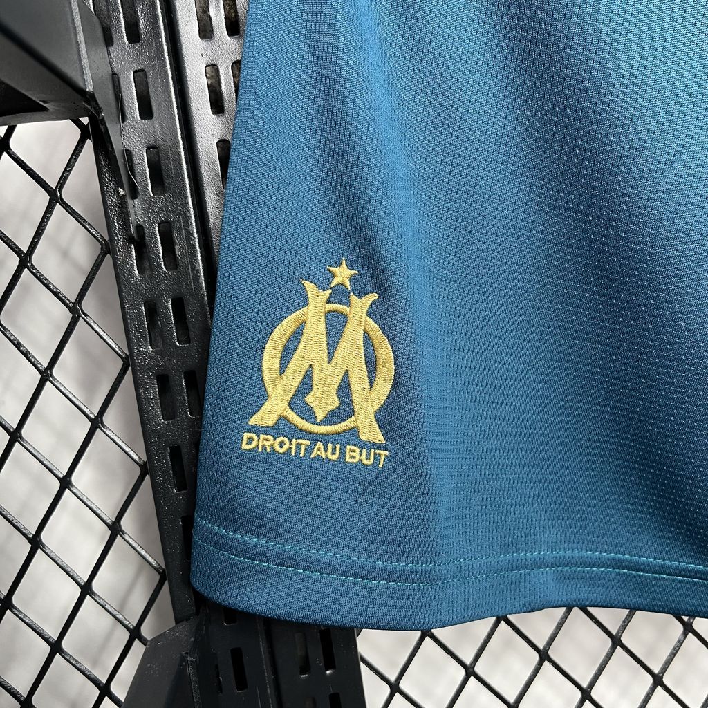 Marseille Soccer Jersey Away Custom Shorts 2024/25 - Image 4