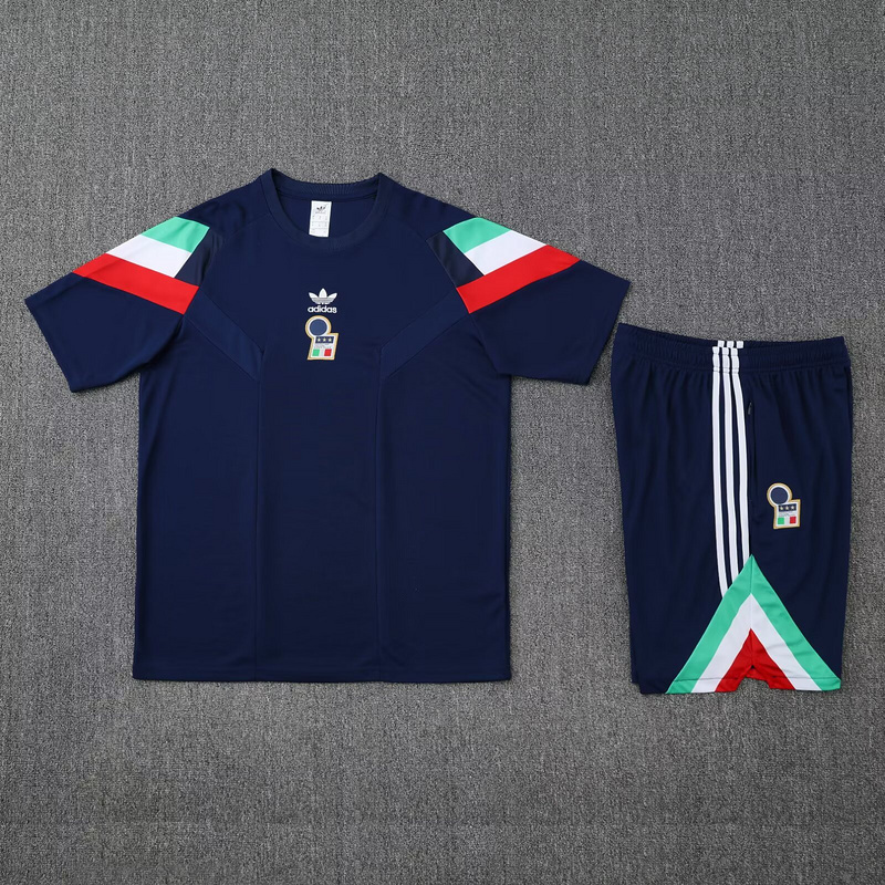 Italy Training Jersey Kit Navy 2025 - Image 3