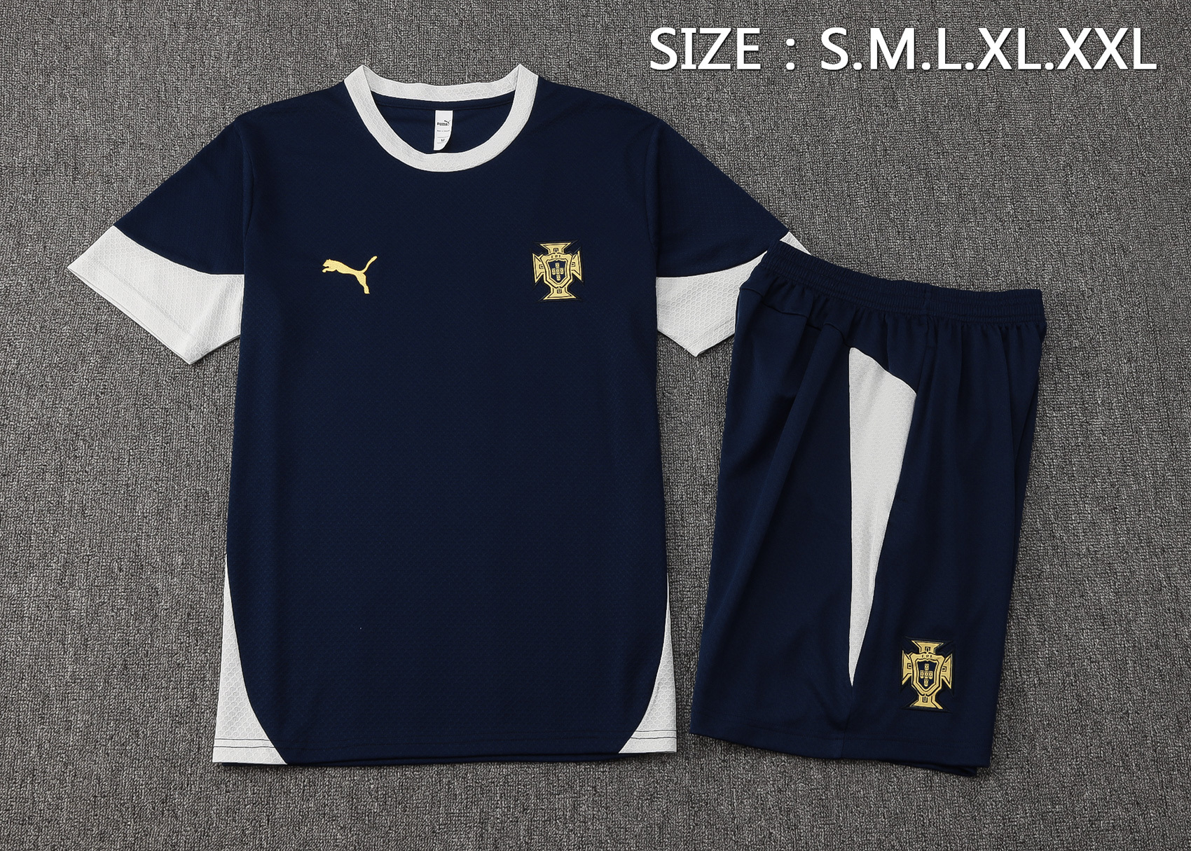 Portugal Training Jersey Kit Royalblue 2025 - Image 5