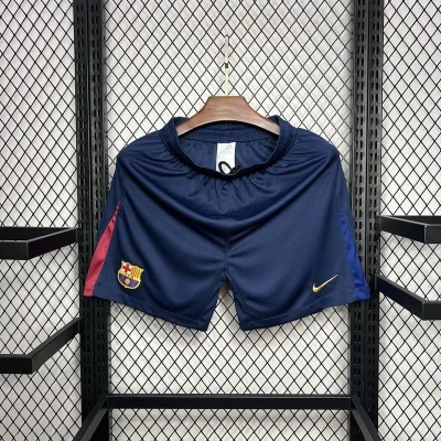 Barcelona Soccer Shorts Custom Home 2024/25