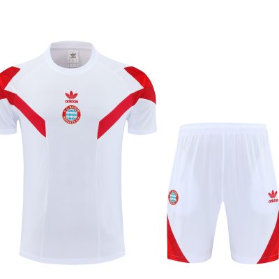 Bayern Munich Training Jersey Kit White 2025/26