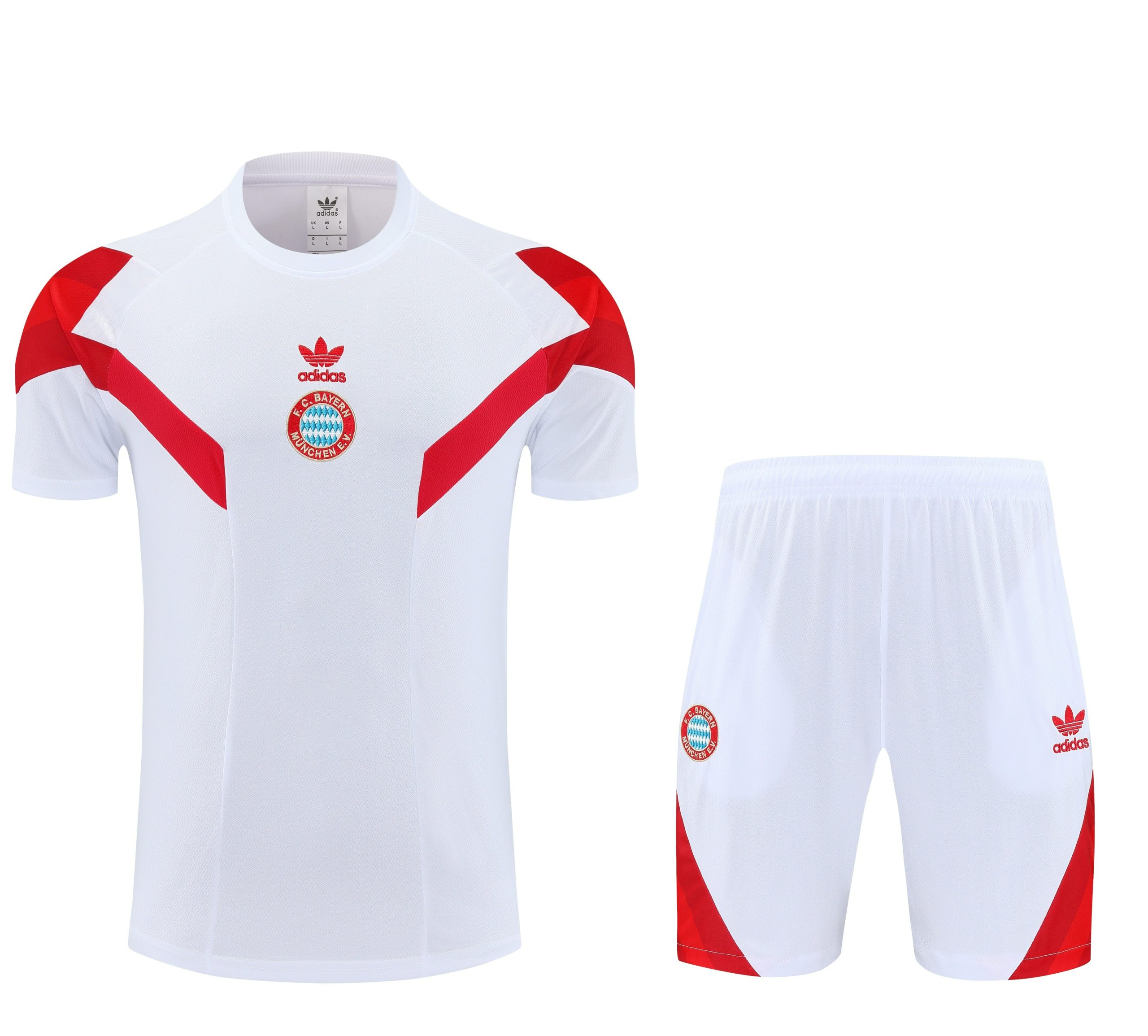 Bayern Munich Training Jersey Kit White 2025/26