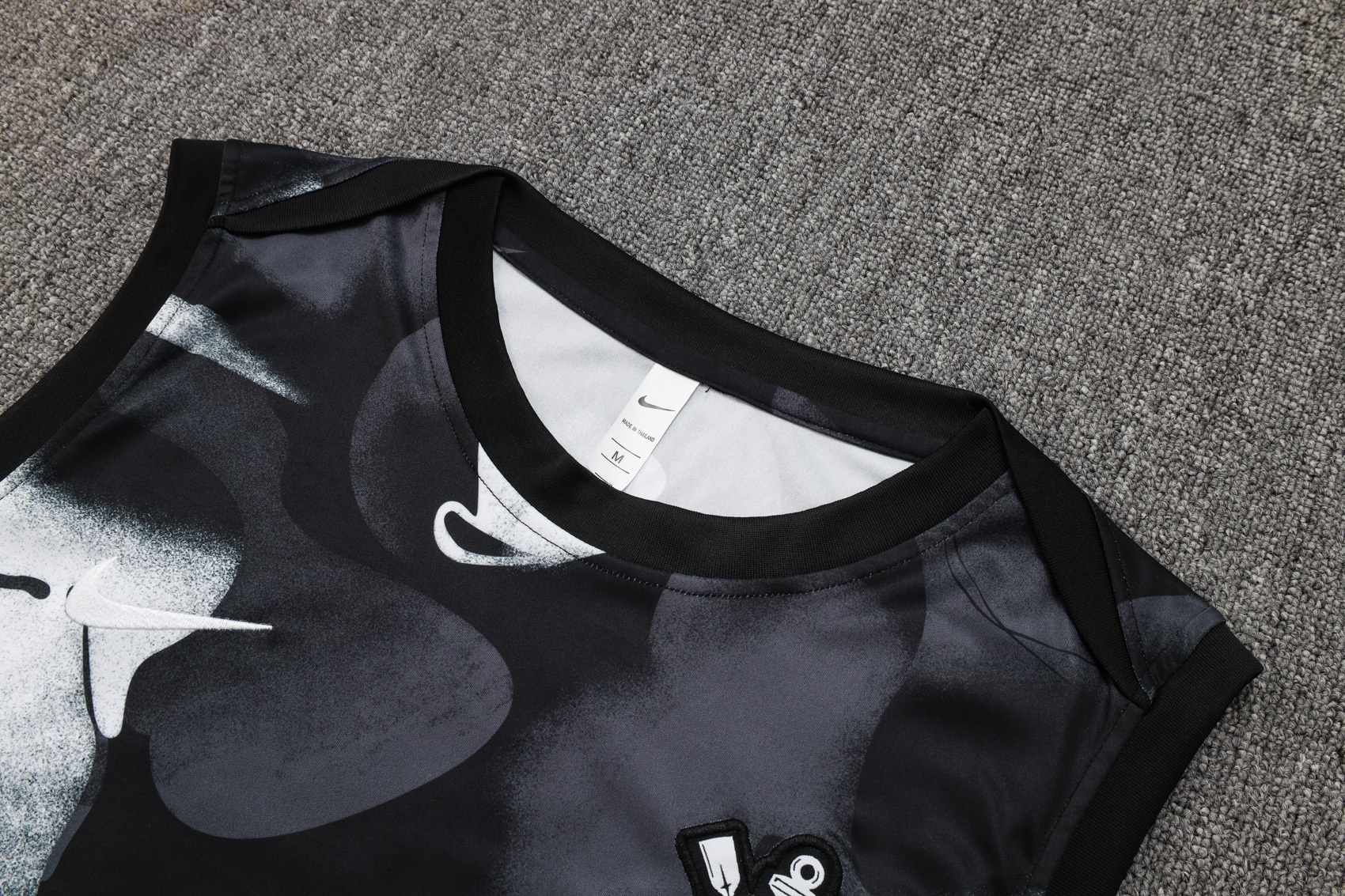Corinthians Sleeveless Training Kit Black 2025 - Image 4