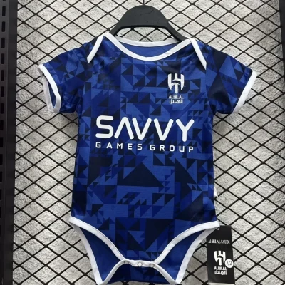 Al Hilal SFC Soccer Jersey Home Baby Uniform 2024/25