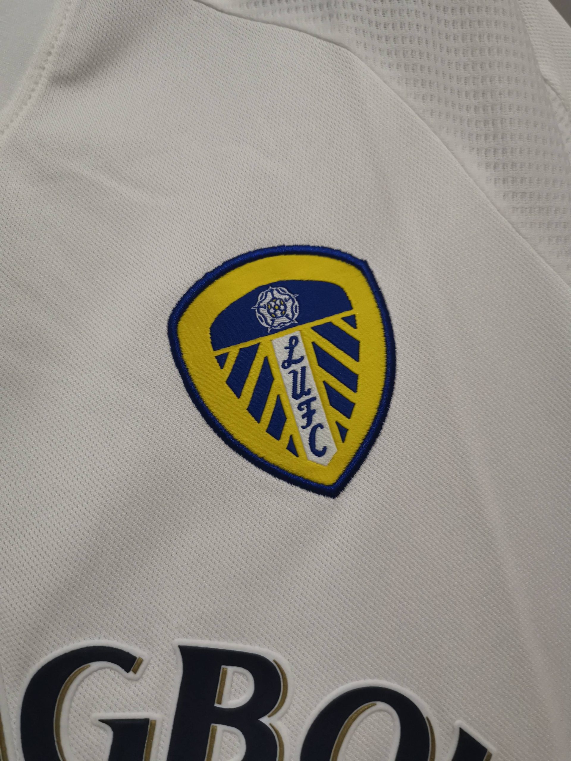 Leeds United Retro Football Jersey Home Shirt 2000/01 - Image 3