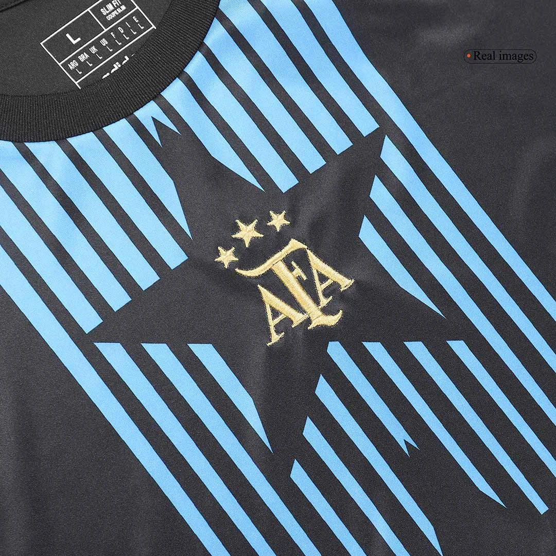 Argentina Soccer Jersey Pre-Match Custom Shirt Copa America 2024 - Image 4
