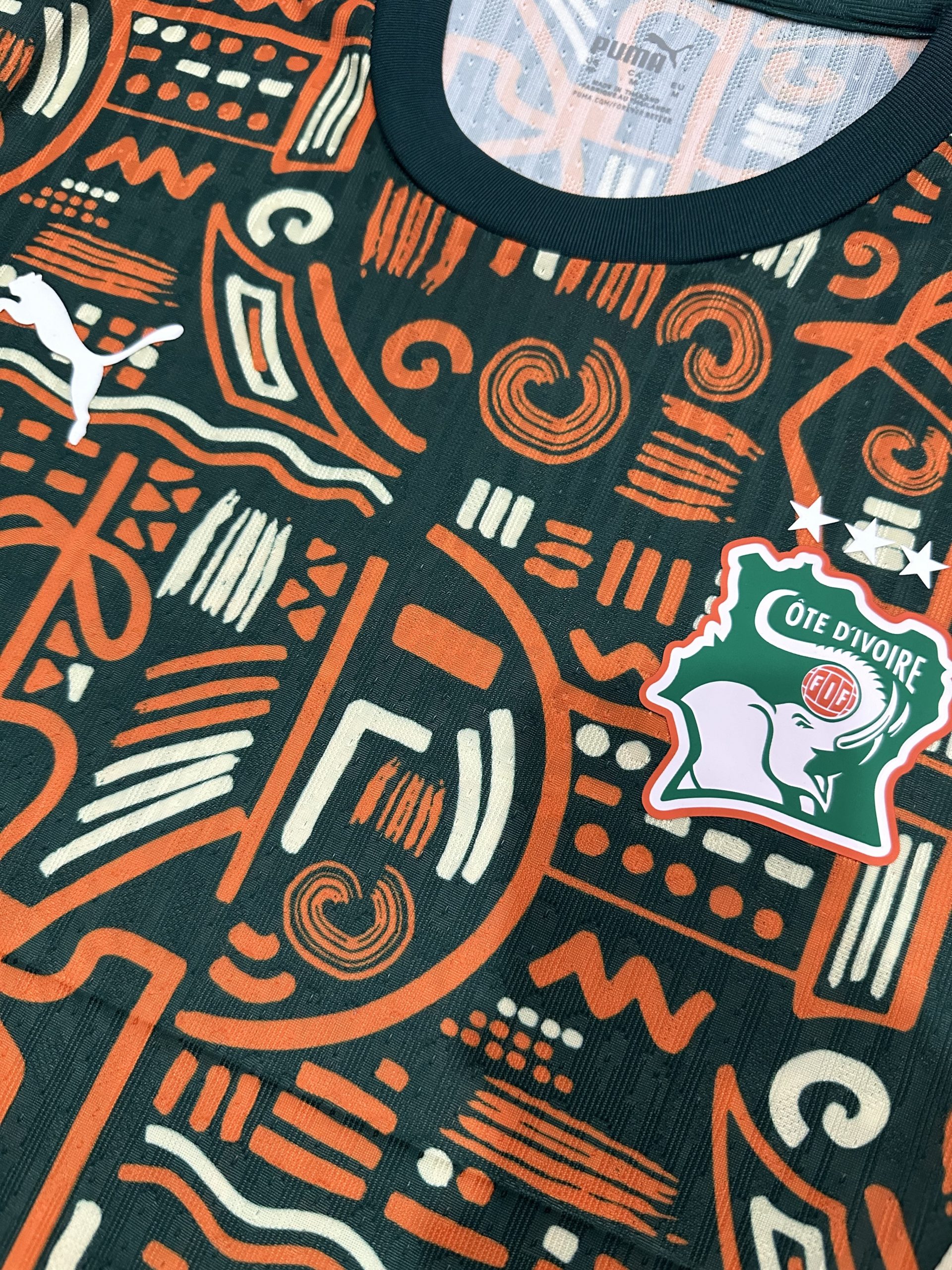 Côte d'Ivoire Soccer Jersey Training Shirt 2025 - Image 3