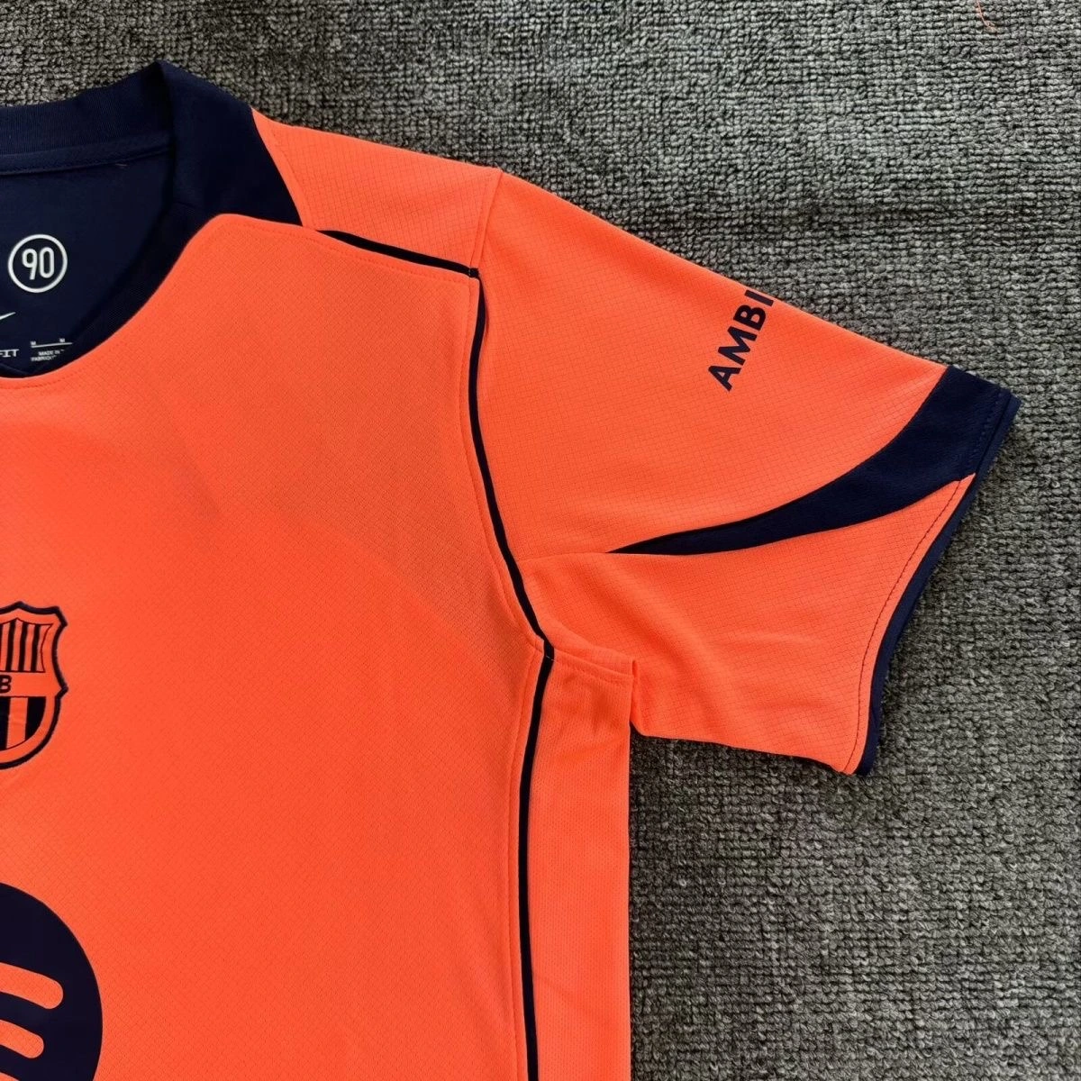 Barcelona Third Away Soccer Jersey Custom Shirt 2025/26 - Image 4