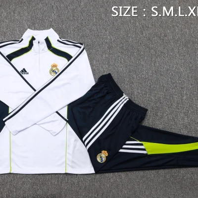Alternative view of Real Madrid Training Kit (Sweatshirt+Pants) White 2025/26